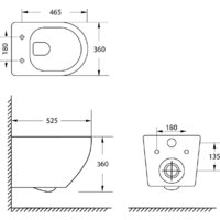 Lauter Vortex 2110830 + GROHE Rapid SL 39504000 с кнопкой (округлая, хром) Image #24