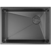 Кухонная мойка ZorG Zerox 59 U / IF Side SF PVD Gunblack - Превью изображения №3 — Интернет-Магазин TECNO.BY