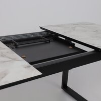 Lepremo AV 1208 HPL+МДФ раздвижной 1200-1600x800 (виктори натуральный/черный) Image #14