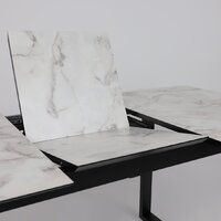 Lepremo AV 1208 HPL+МДФ раздвижной 1200-1600x800 (виктори натуральный/черный) Image #17