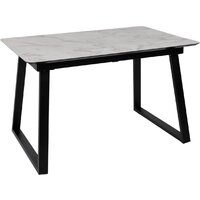 Lepremo AV 1208 HPL+МДФ раздвижной 1200-1600x800 (виктори натуральный/черный)