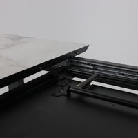 Lepremo AV 1208 HPL+МДФ раздвижной 1200-1600x800 (виктори натуральный/черный) Image #16