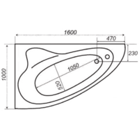 Ванна Triton Николь (правая) 160x100 - Превью изображения №6 — Интернет-Магазин TECNO.BY