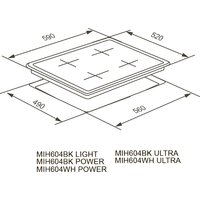 Варочная панель Meferi MIH604BK Ultra - Превью изображения №10 — Интернет-Магазин TECNO.BY