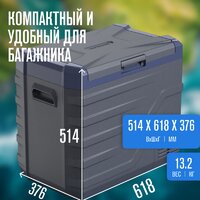 Alpicool NL50 (12/24, без адаптера 220В) Image #6