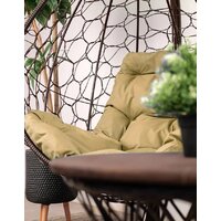 M-Group Капля 11020201 (коричневый ротанг/бежевая подушка) Image #3