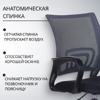 Бюрократ CH-695NLT (темно-серый/TW-04 сиденье черный TW-11 сетка/ткань) Image #2