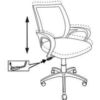 Бюрократ CH-695NLT (темно-серый/TW-04 сиденье черный TW-11 сетка/ткань) Image #12
