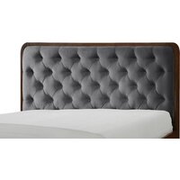 Halmar Cassidy 200x160 (серый/орех) Image #2