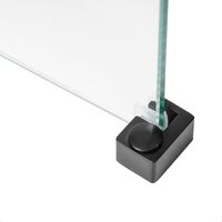 Saniteco Walk-In SN-W6TB90 (90x200, прозрачное стекло, черный профиль) Image #12