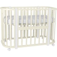 Indigo Baby Lux 3 в 1 (слоновая кость/белые стойки) Image #2