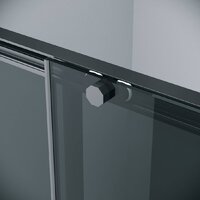 Grossman Style 100x100x195 120.K33.05.1010.21.10 (черный матовый/стекло тонированное) Image #4