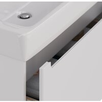 Lemark Тумба под умывальник Buno Mini 80 LM05BM80T (белый глянец) Image #5