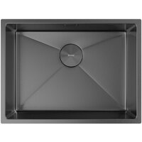 Кухонная мойка ZorG Zerox 59 U / IF PVD Gunblack - Превью изображения №3 — Интернет-Магазин TECNO.BY