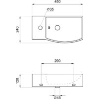 Lavinia Boho Bathroom Sink Slim 33311032 Image #6