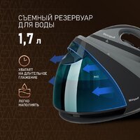 Утюг Weissgauff WSS 301 DPB Turbo Steam Pro - Превью изображения №13 — Интернет-Магазин TECNO.BY