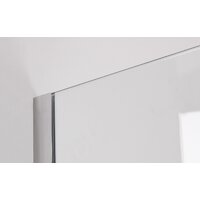 Saniteco Walk-In SN-W6TC100 (100x200, прозрачное стекло, хромированный профиль) Image #7