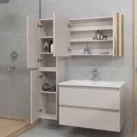 Lauter Тумба под умывальник Mia 80 (кашемир) Image #6