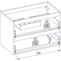 Lauter Тумба под умывальник Mia 80 (кашемир) Image #18