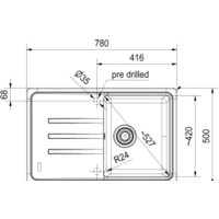 Кухонная мойка Franke BSG 611-78L 114.0683.322 (графит) - Превью изображения №3 — Интернет-Магазин TECNO.BY
