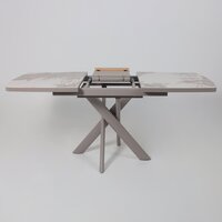 Мамадома Leonel-130 раздвижной 130-165х85 (pandora gloss st cer/капучино) Image #20