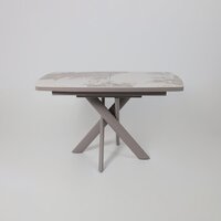 Мамадома Leonel-130 раздвижной 130-165х85 (pandora gloss st cer/капучино) Image #18