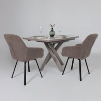 Мамадома Leonel-130 раздвижной 130-165х85 (pandora gloss st cer/капучино) Image #4