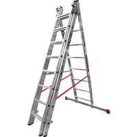 Новая высота NV 323 трёхсекционная профессиональная 3x8 ступеней Image #4