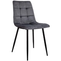 AksHome Dallas 68750 (велюр, серый/черный)