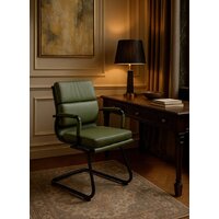 AksHome Indigo CF (экокожа, зеленый/черный) Image #3