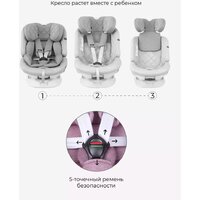 Rant Nitro Isofix UB619 (серый/розовый) Image #3