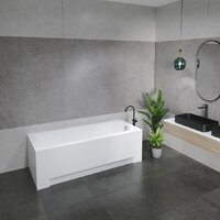 Lauter Amelia 170 21204070 (с каркасом, лицевым экраном белого цвета и сифоном 21Y11022 белый) Image #13