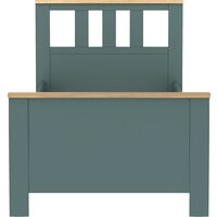 Mio Tesoro Сага 90x200 2.08.04.050.16 (темно-бирюзовый/ясень) Image #2