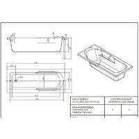 Cersanit Santana 170x70 (с каркасом и экраном) Image #11