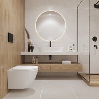Lauter Vortex 2110830 + GROHE Rapid SL 38721001 с кнопкой (овальная, хром) Image #12