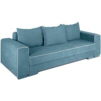 Krones Цезарь 4 (велюр, джинсовый/молочный)