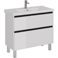 Lemark Тумба под умывальник Combi 100 LM03C100T (белый глянец) Image #7