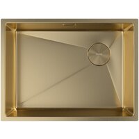 Кухонная мойка ZorG Zerox 59 U / IF Side SF PVD Gold - Превью изображения №3 — Интернет-Магазин TECNO.BY