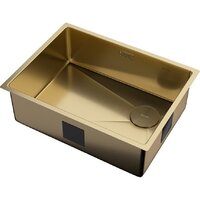 Кухонная мойка ZorG Zerox 59 U / IF Side SF PVD Gold - Превью изображения №2 — Интернет-Магазин TECNO.BY