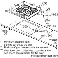 Варочная панель Bosch Serie 6 PPP6B6J40R - Превью изображения №6 — Интернет-Магазин TECNO.BY