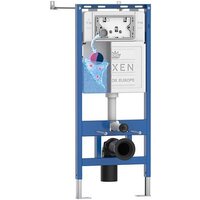 Унитаз подвесной Roxen Titan в комплекте с инсталляцией StounFix Dual Fresh 6 в 1 967208 (кнопка: черная) - Превью изображения №4 — Интернет-Магазин TECNO.BY