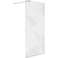 Niagara NG-660-90 90x195 (хром/прозрачное стекло)