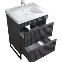 Mixline Тумба под умывальник Окленд 60 551709 (мрамор графит) Image #2