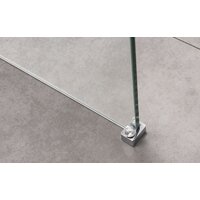 Saniteco Walk-In SN-W6TC110 (110x200, прозрачное стекло, хромированный профиль) Image #3