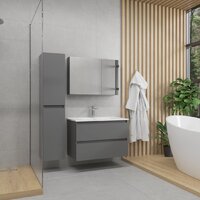 Lauter Тумба под умывальник Mia 80 (графит) Image #9