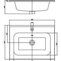 Керамин Женева 60 встраиваемый Image #3