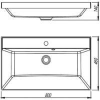 Florentina Астория 800 (белый) Image #2