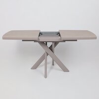 Мамадома Leonel-130 раздвижной 130-165х85 (бежевый камень-hpl/капучино) Image #19