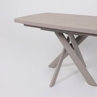 Мамадома Leonel-130 раздвижной 130-165х85 (бежевый камень-hpl/капучино) Image #13