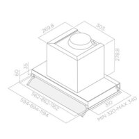Кухонная вытяжка Elica Box In IX/A/120 - Превью изображения №6 — Интернет-Магазин TECNO.BY